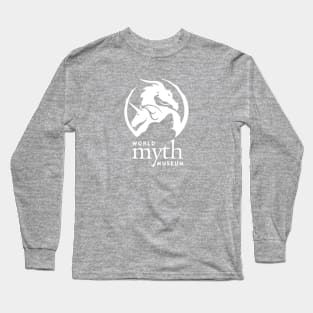 World Myth Museum Logo - White Long Sleeve T-Shirt